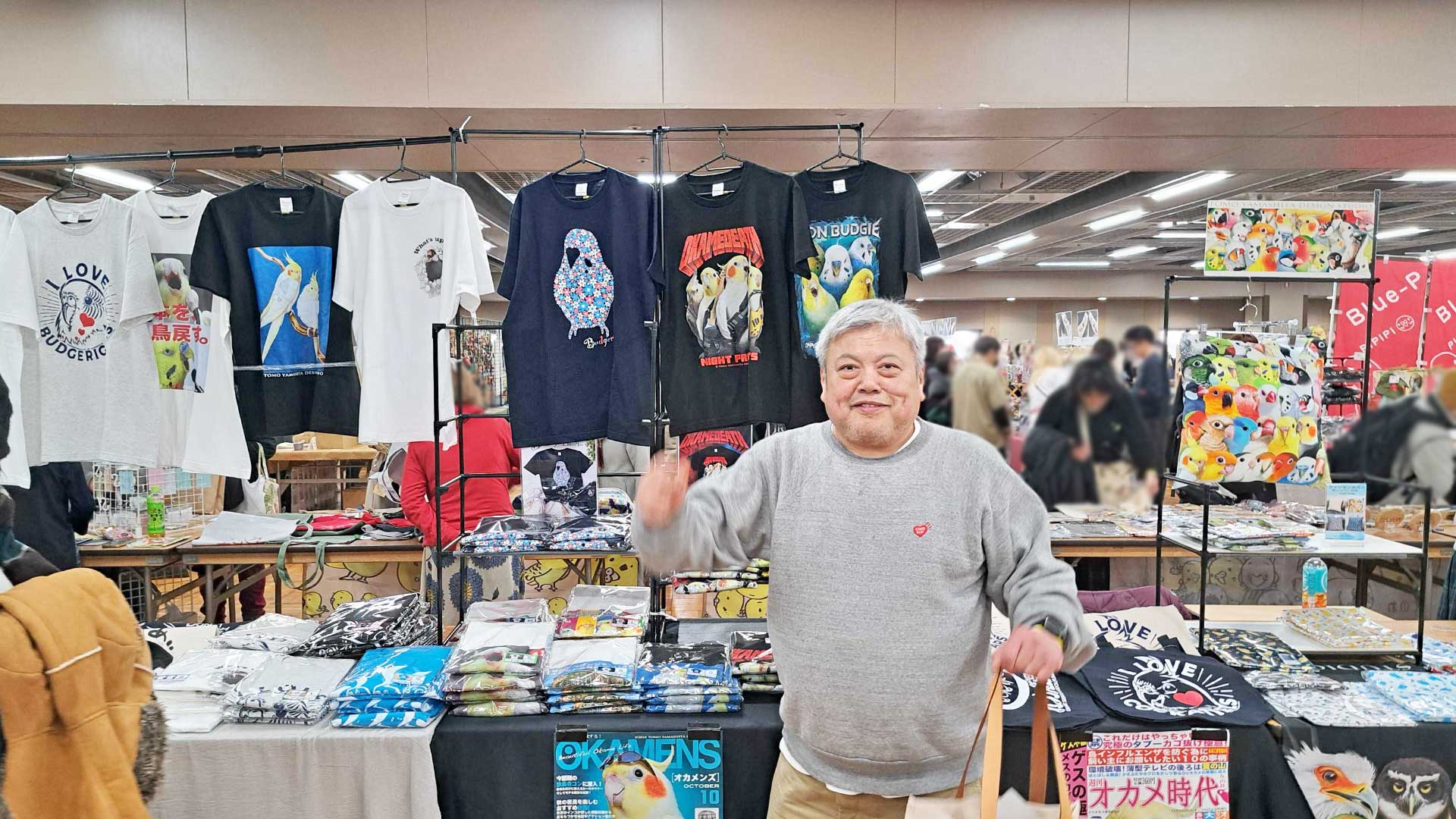鳥フェス浅草の様子